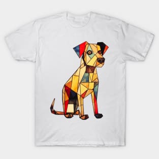 Geometric Dog T-Shirt